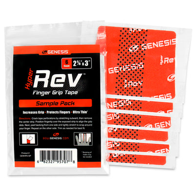 Genesis Hyper Rev - Finger Grip Tape (6 ct Sample Pack)