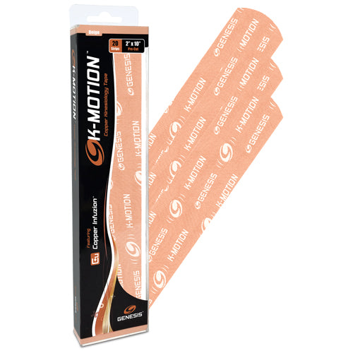 Genesis K-Motion™ - Kinesiology Tape with Copper Infuzion™