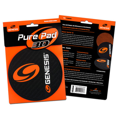 Genesis Pure Pad 3D - Buffalo Leather with a 3-D Gripping Surface Ball Wipe Pad (Packaging)