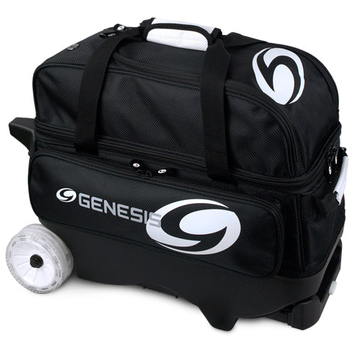 Genesis Sport - 2 Ball Roller Bowling Bag (Black)