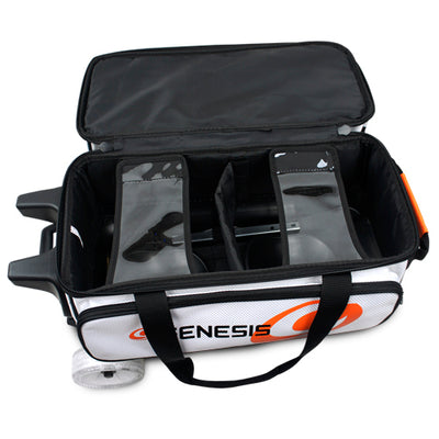 Genesis Sport - 2 Ball Roller Bowling Bag (Ball Compartment)