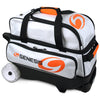 Genesis Sport - 2 Ball Roller Bowling Bag (White)