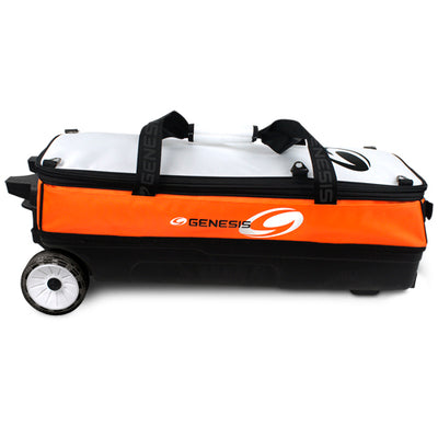Genesis Sport - 3 Ball Mod Roller Bowling Bag (Orange - Side)