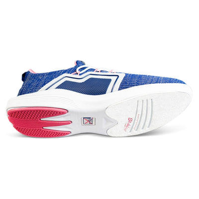 KR Strikeforce Milan - Women's Athletic Bowling Shoes (Navy / Pink - Sole)