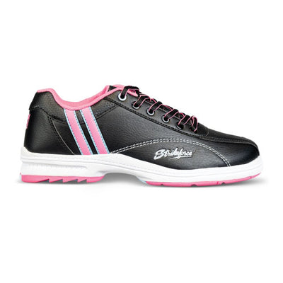 KR Strikeforce Starr - Women's Advanced Bowling Shoes (Black / Pink / Blue - Side)