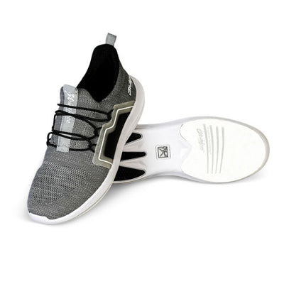 KR Strikeforce Patriot - Men's Athletic Bowling Shoes (Grey / Black - Pair)