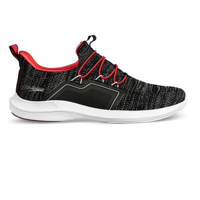 KR Strikeforce Patriot - Men's Athletic Bowling Shoes (Black / Red - Side)