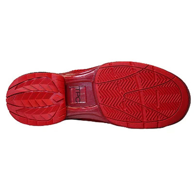 KR Strikeforce TPC Alpha - Unisex Performance Bowling Shoes (Red - Traction Sole)