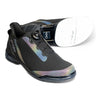 KR Strikeforce TPC Hype - Unisex Performance Bowling Shoes (Black / Iridescent - Pair Slide Sole)
