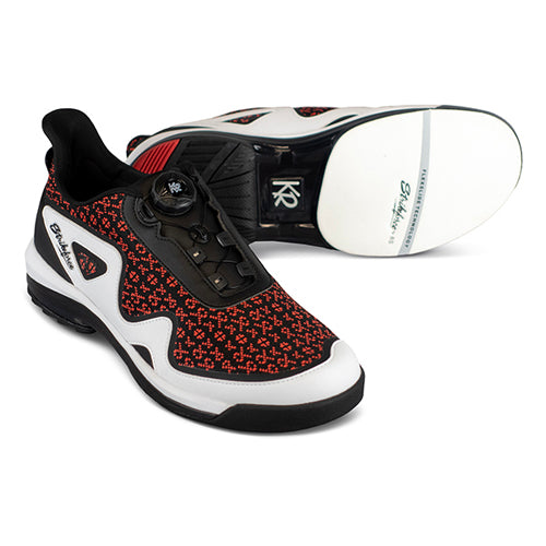 KR Strikeforce TPC Gladiator - Men's Performance Bowling Shoes (Black / Red / White)