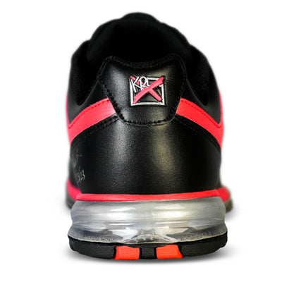 KR Strikeforce TPU Revival - Men's Performance Bowling Shoes (Black / Red- Heel)