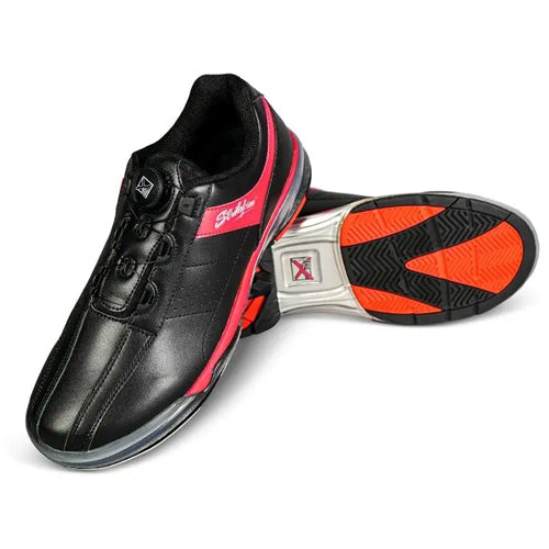 KR Strikeforce TPU Revival - Men's Performance Bowling Shoes (Black / Red)