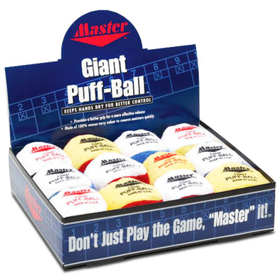 Master Giant Puff Ball - Oversized Bowling Grip Ball (Dozen)