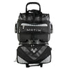 Motiv Vault 4 Ball Roller Bowling Bag (Black / Grey - Front)