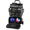 Motiv Vault 4 Ball Roller Bowling Bag (Black / Grey - Open)