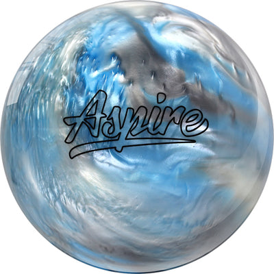 Motiv Aspire Sky / Silver / White - Polyester Bowling Ball