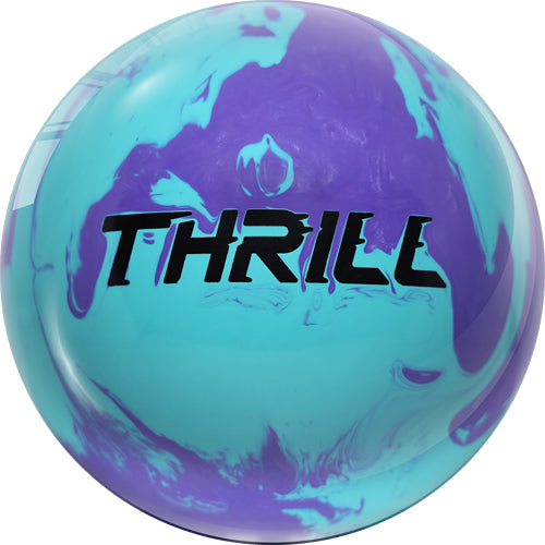MOTIV THRILL ボウリングボール 14p Motiv Top Thrill Solid Purple Orange Bowling Ball - 123Bowl