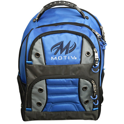 Motiv Intrepid - Bowling Backpack (Cobalt Blue - Front)