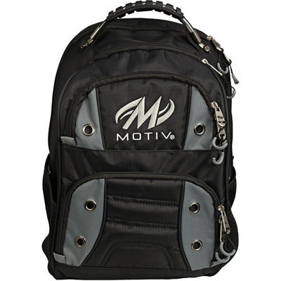 Motiv Intrepid - Bowling Backpack (Covert Black - Front)