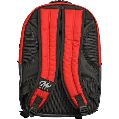 Motiv Intrepid - Bowling Backpack (Fire Red - Back)