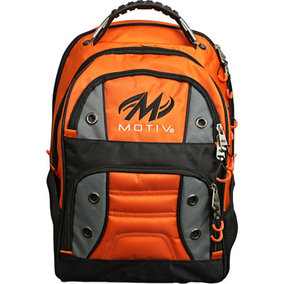 Motiv Intrepid - Bowling Backpack (Tangerine - Front)