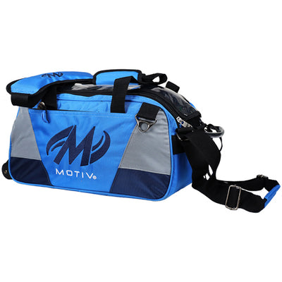 Motiv Ballistix - ﻿2 Ball Tote Roller Bowling Bag (Cobalt Blue)