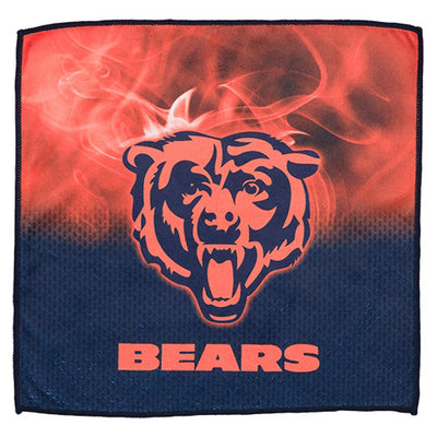 KR Strikeforce NFL On Fire - Licensed Microfiber Bowling Towel (Chicago Bears)