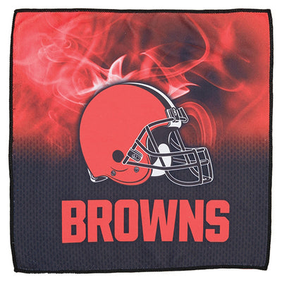 KR Strikeforce NFL On Fire - Licensed Microfiber Bowling Towel (Cleveland Browns)