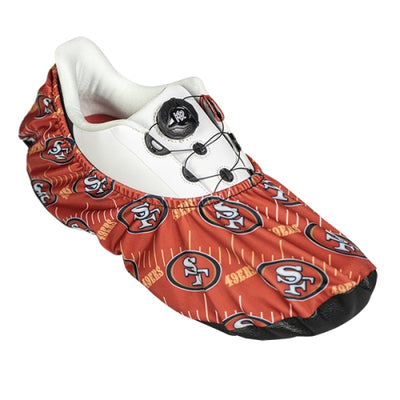 KR Strikeforce NFL - Themed Bowling Shoe Covers (San Francisco 49ers)