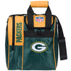 KR Strikeforce NFL Single Tote - Licensed 1 Ball Tote Bowling Bag (Green Bay Packers)