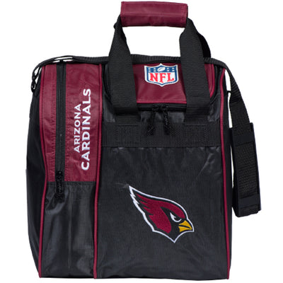 KR Strikeforce NFL Single Tote - Licensed 1 Ball Tote Bowling Bag (Arizona Cardinals)