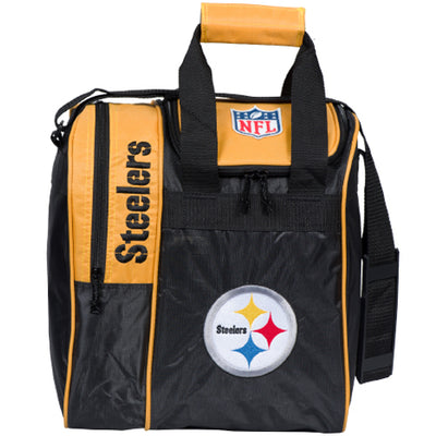 KR Strikeforce NFL Single Tote - Licensed 1 Ball Tote Bowling Bag (Pittsburgh Steelers)