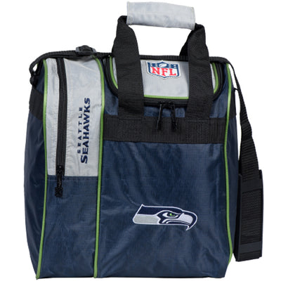 KR Strikeforce NFL Single Tote - Licensed 1 Ball Tote Bowling Bag (Seattle Seahawks)