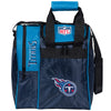 KR Strikeforce NFL Single Tote - Licensed 1 Ball Tote Bowling Bag (Tennessee Titans)