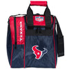 KR Strikeforce NFL Single Tote - Licensed 1 Ball Tote Bowling Bag (Houston Texans)