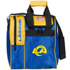 KR Strikeforce NFL Single Tote - Licensed 1 Ball Tote Bowling Bag (Los Angeles Rams)