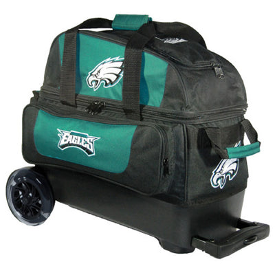 KR Strikeforce NFL Double Roller - 2 Ball Roller Bowling Bag (Philadelphia Eagles)