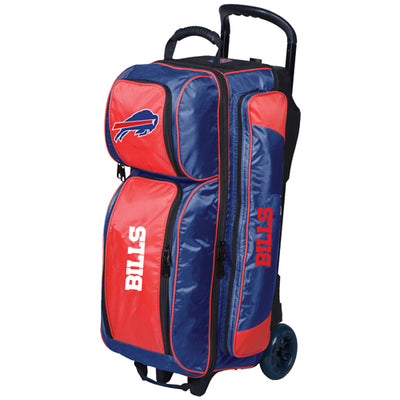 KR Strikeforce NFL Triple - 3 Ball Roller Bowling Bag (Buffalo Bills)