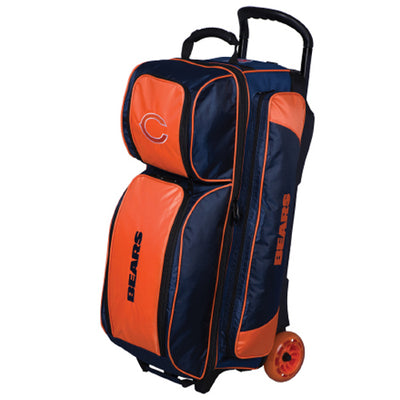 KR Strikeforce NFL Triple - 3 Ball Roller Bowling Bag (Chicago Bears)