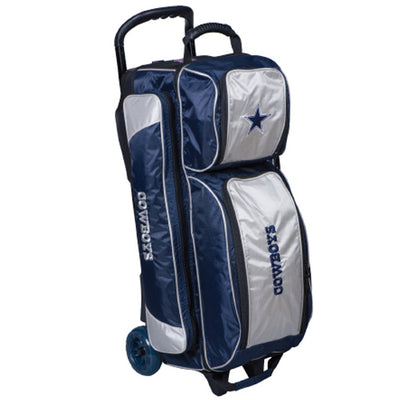 KR Strikeforce NFL Triple - 3 Ball Roller Bowling Bag (Dallas Cowboys)