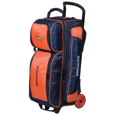 KR Strikeforce NFL Triple - 3 Ball Roller Bowling Bag (Denver Broncos)