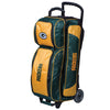 KR Strikeforce NFL Triple - 3 Ball Roller Bowling Bag (Green Bay Packers)