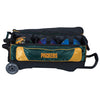 KR Strikeforce NFL Triple - 3 Ball Roller Bowling Bag (Green Bay Packers - Ball Compartment)