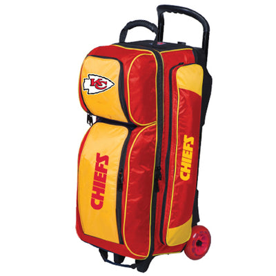 KR Strikeforce NFL Triple - 3 Ball Roller Bowling Bag (Kansas City Chiefs)