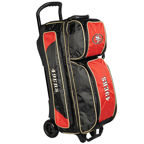 KR Strikeforce NFL Triple - 3 Ball Roller Bowling Bag (San Francisco 49ers)