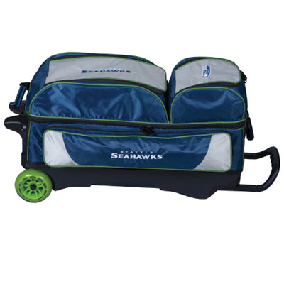 KR Strikeforce NFL Triple - 3 Ball Roller Bowling Bag (Seattle Seahawks - Side)