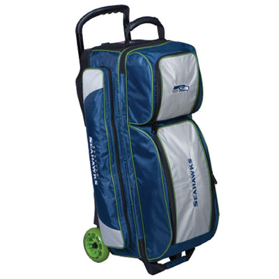 KR Strikeforce NFL Triple - 3 Ball Roller Bowling Bag (Seattle Seahawks)