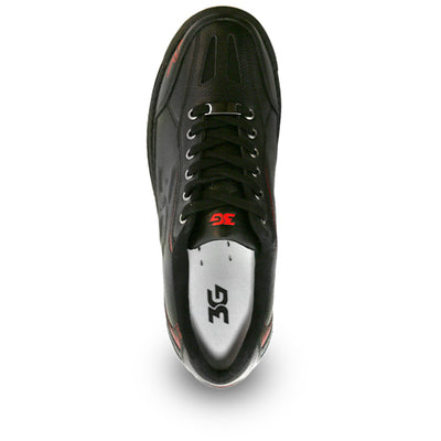 3G Racer - Men's Performance Bowling Shoes (Black / Red - Top)
