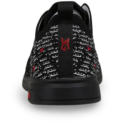 3G Ascent II - Men's Advanced Bowling Shoes (Black / White - Heel)
