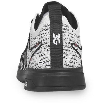 3G Ascent II - Men's Advanced Bowling Shoes (White / Black - Heel)